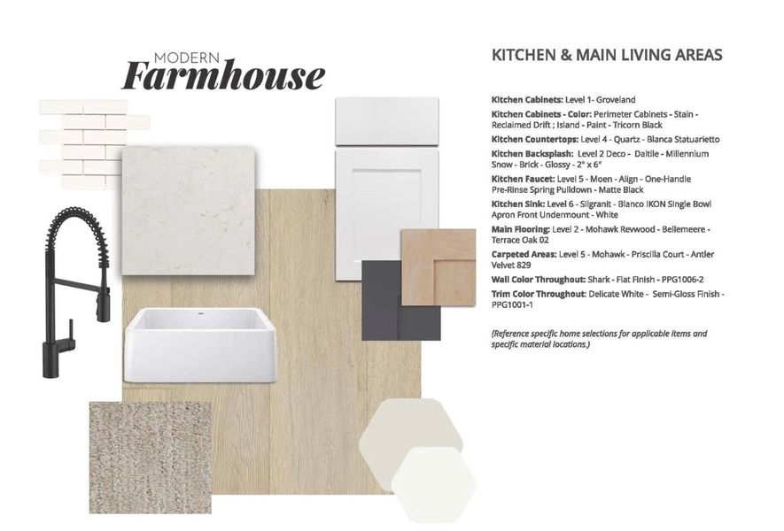 Eastland II F selection sheet