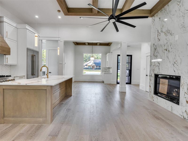 Furnished interior view inside a new home in , Magnolia (Image 17).