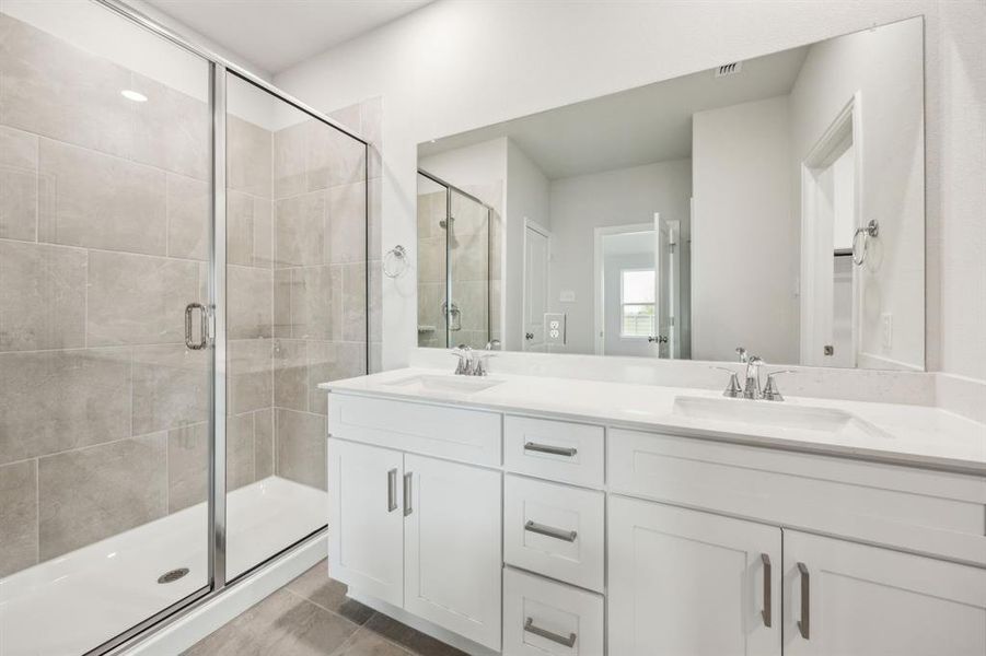 Furnished interior view inside a new home in Bellagio, Forney (Image 8).