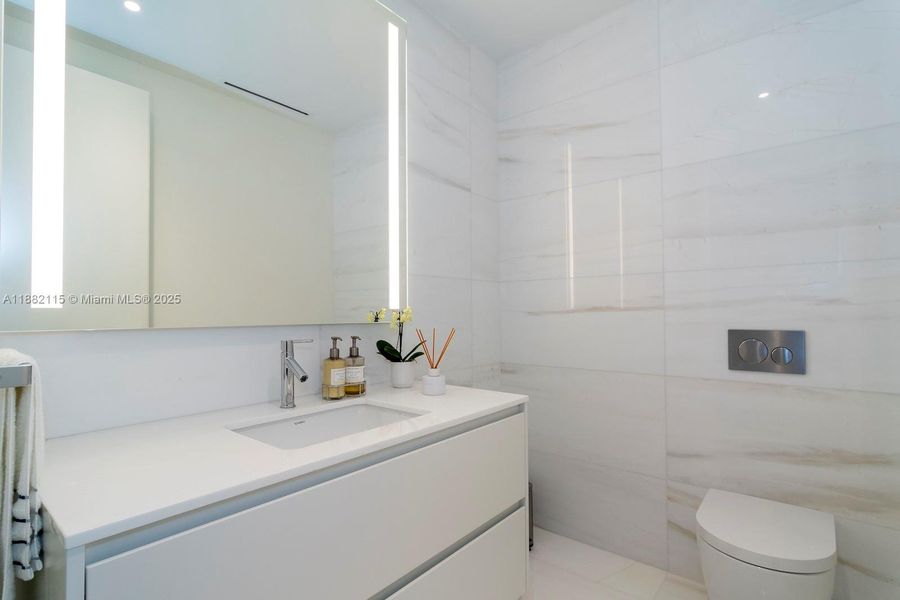 Furnished interior view inside a new home in , Miami (Image 33). Furnished interior view inside a new home in , Miami (Image 33).