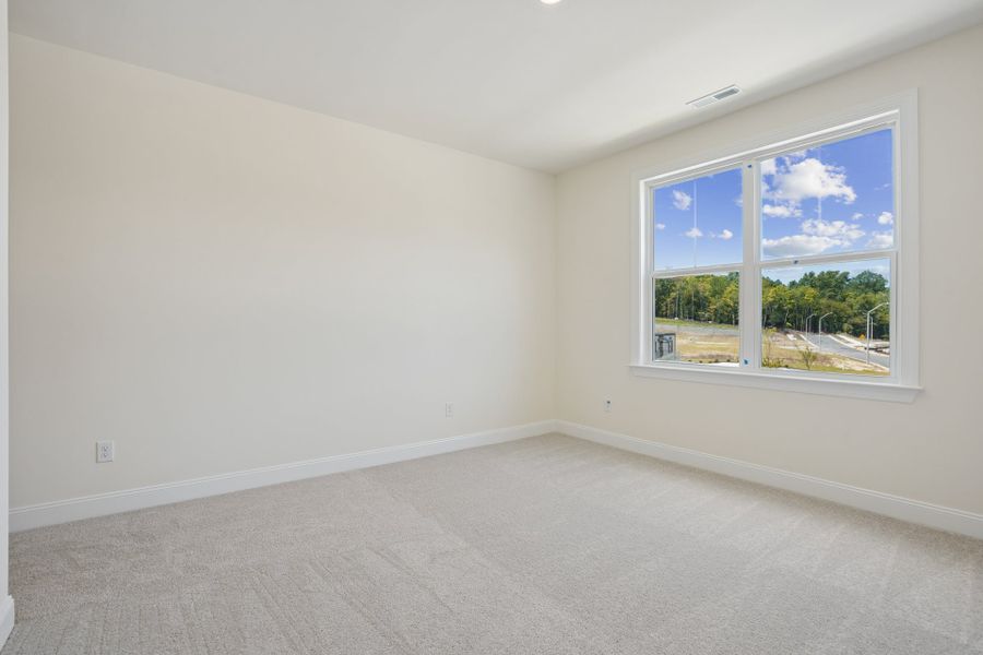 Representative unfurnished interior of a home built from the Jordan by Caruso Homes in Blue Run, Raleigh (Image 34). Representative unfurnished interior of a home built from the Jordan by Caruso Homes in Blue Run, Raleigh (Image 34).