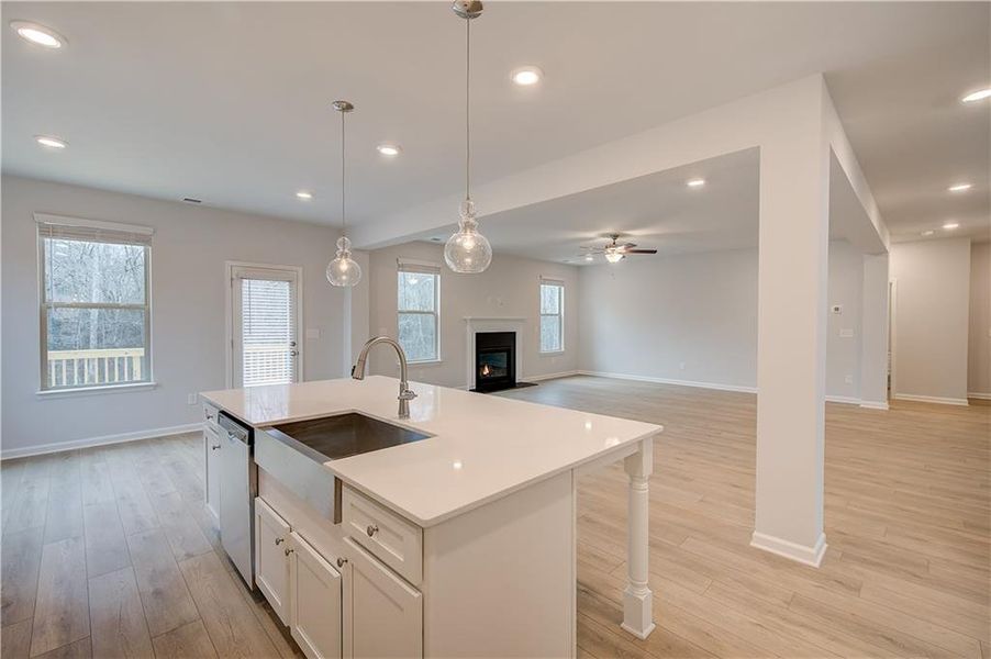 Furnished interior view inside a new home in Trinity Park, McDonough (Image 6). Furnished interior view inside a new home in Trinity Park, McDonough (Image 6).