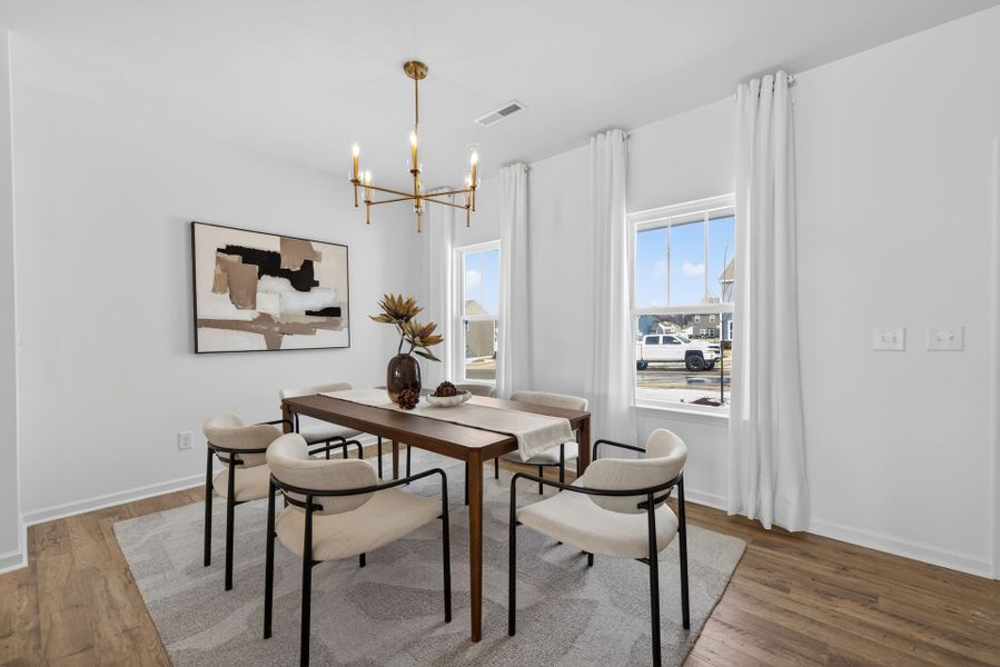 Furnished interior view inside a new home in Benson Village, Benson (Image 8).
