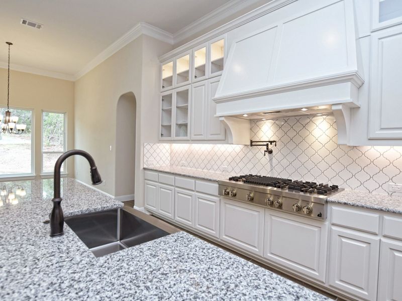 Representative furnished interior of a home built from the Coronado I by Giddens Homes in Clearwater Ranch, Liberty Hill (Image 69).
