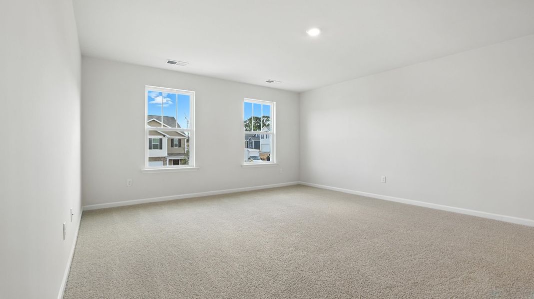 Spacious, unfurnished interior of a new home in Ravencrest, Roebuck (Image 24). Spacious, unfurnished interior of a new home in Ravencrest, Roebuck (Image 24).