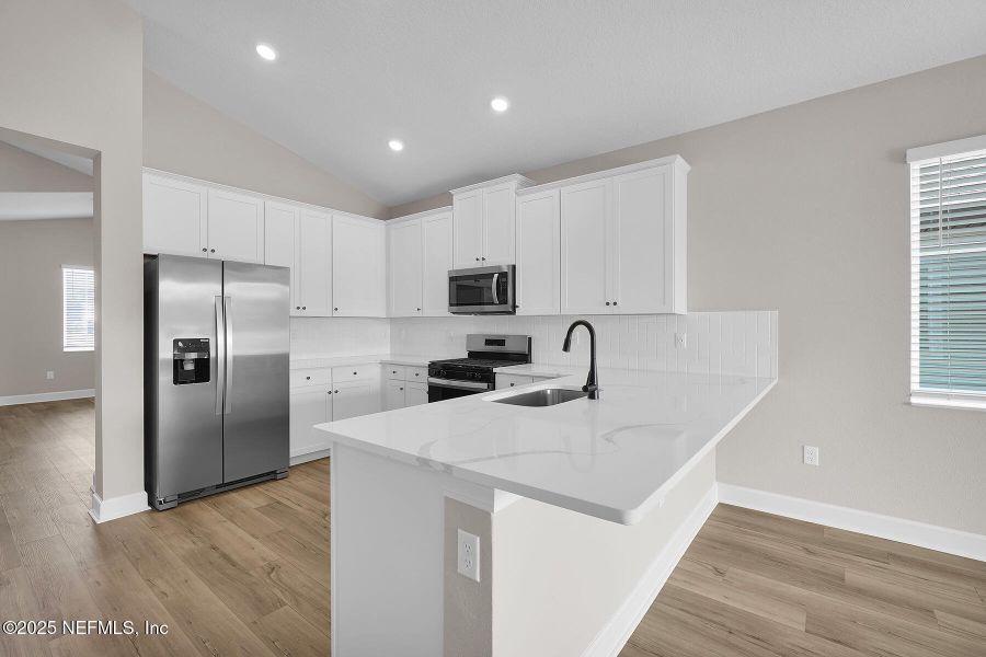 Furnished interior view inside a new home in Jennings Farm, Middleburg (Image 12).
