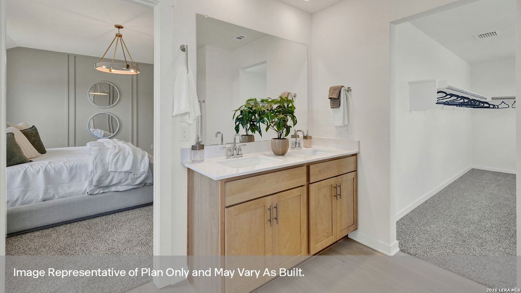 Furnished interior view inside a new home in Mayfair, New Braunfels (Image 14).