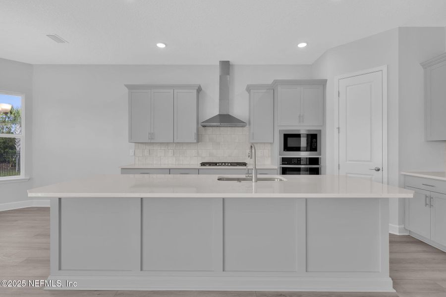 Furnished interior view inside a new home in Crosswinds at Nocatee, Nocatee (Image 12).