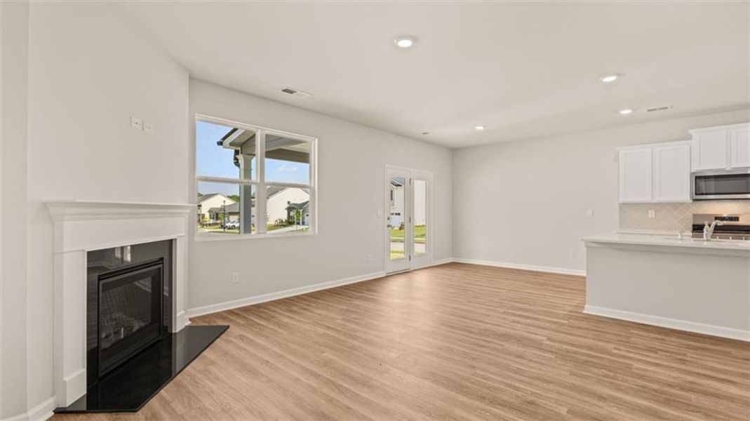 Spacious, unfurnished interior of a new home in Preserve at Dove Creek, Statham (Image 22).