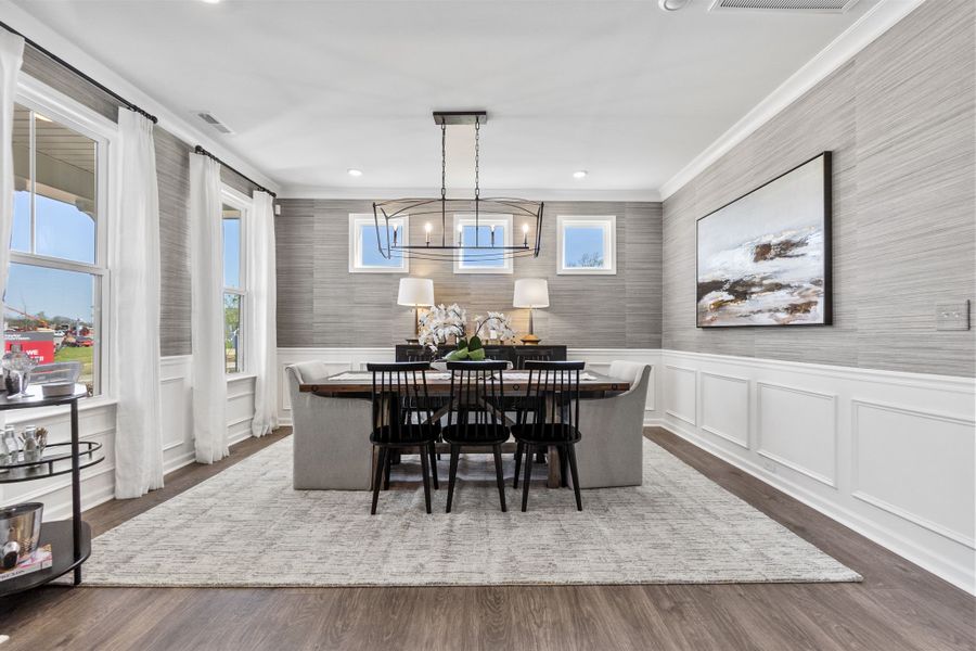 Representative furnished interior of a home built from the London by Taylor Morrison in Tramore, Harrisburg (Image 32).