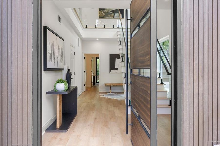 Furnished interior view inside a new home in , Atlanta (Image 62). Furnished interior view inside a new home in , Atlanta (Image 62).