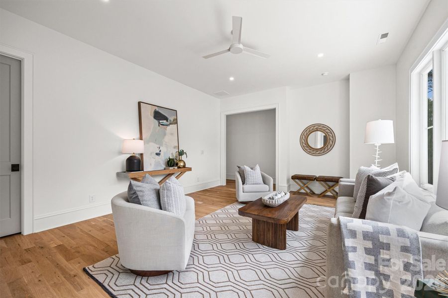 Furnished interior view inside a new home in , Charlotte (Image 33).