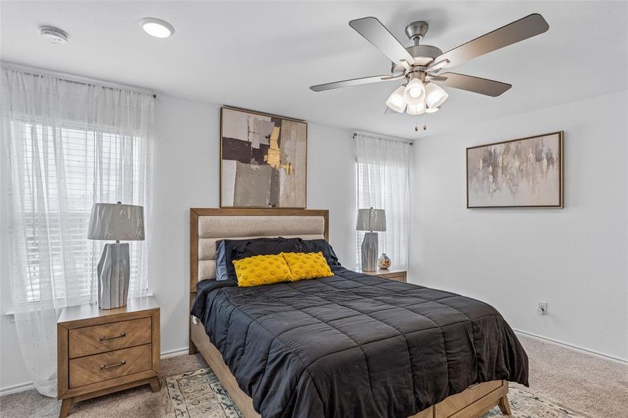 Furnished interior view inside a new home in Cloverleaf Crossing Townhomes, Mesquite (Image 25).