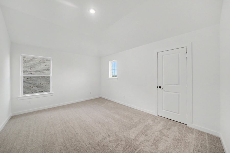 Spacious, unfurnished interior of a new home in Light Farms Brenham - 40' Lots, Celina (Image 26).