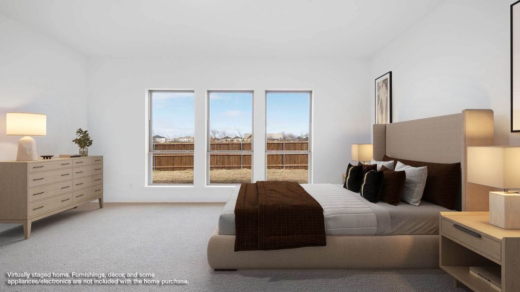 Furnished interior view inside a new home in Devonshire, Forney (Image 7). Furnished interior view inside a new home in Devonshire, Forney (Image 7).