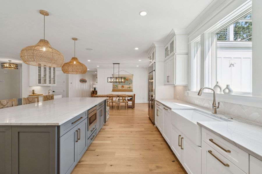 Furnished interior view inside a new home in , Isle Of Palms (Image 45).