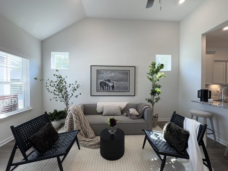 Furnished interior view inside a new home in Park Place, Shelbyville (Image 5).
