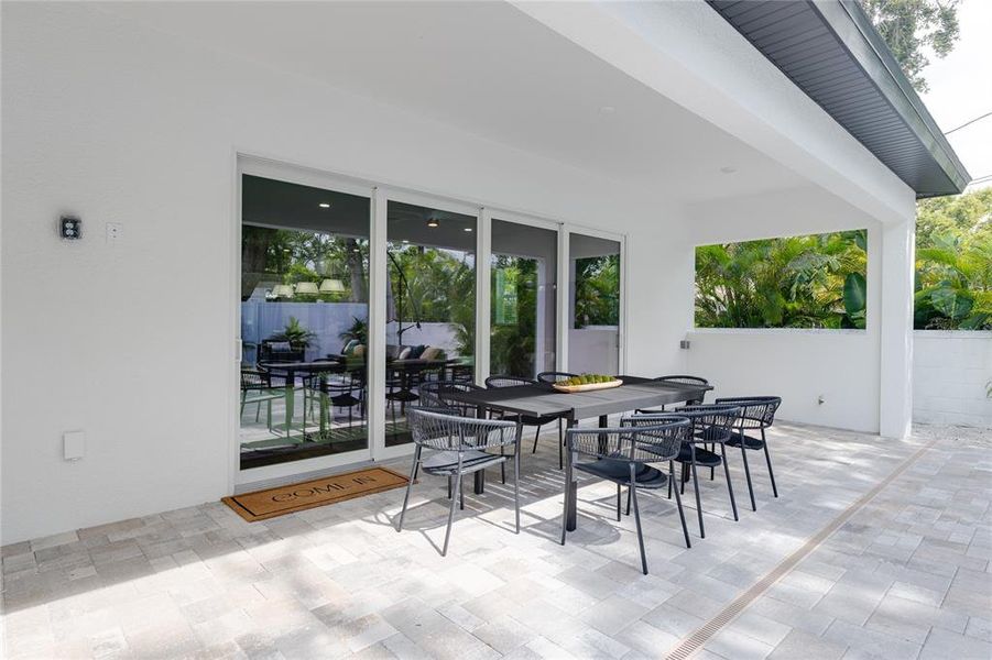 Exterior details and patio area of a home in , Gulfport (Image 28). Exterior details and patio area of a home in , Gulfport (Image 28).
