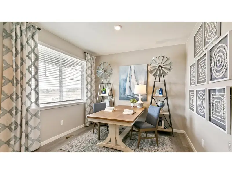 Furnished interior view inside a new home in Hansen Farm, Fort Collins (Image 11).