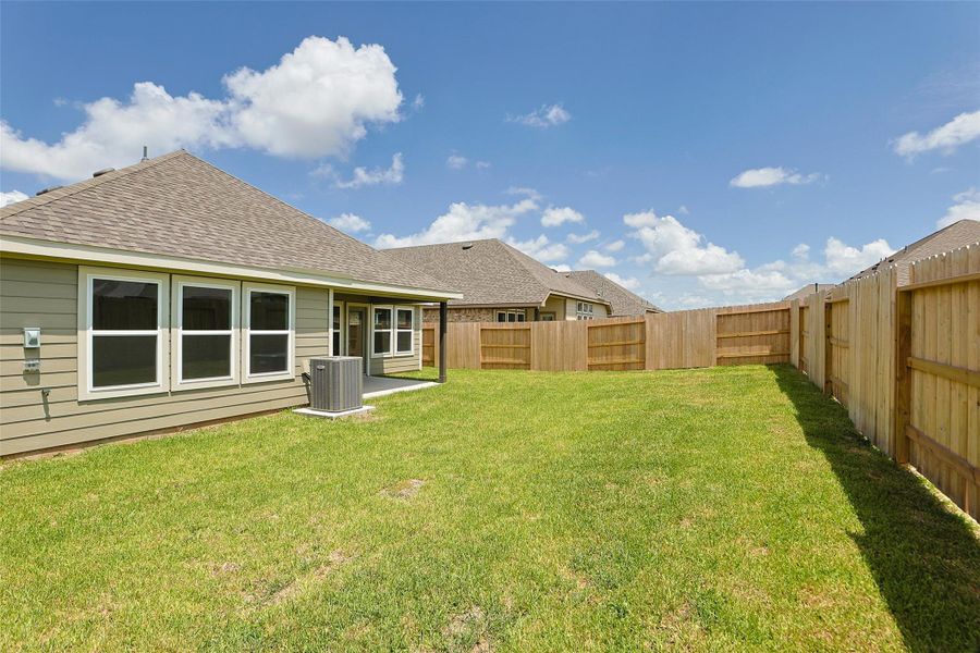 Exterior details and patio area of a home in Azalea, Katy (Image 3). Exterior details and patio area of a home in Azalea, Katy (Image 3).