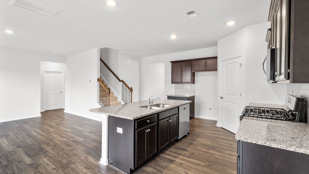 Furnished interior view inside a new home in Hunters Ridge, Woodruff (Image 8).