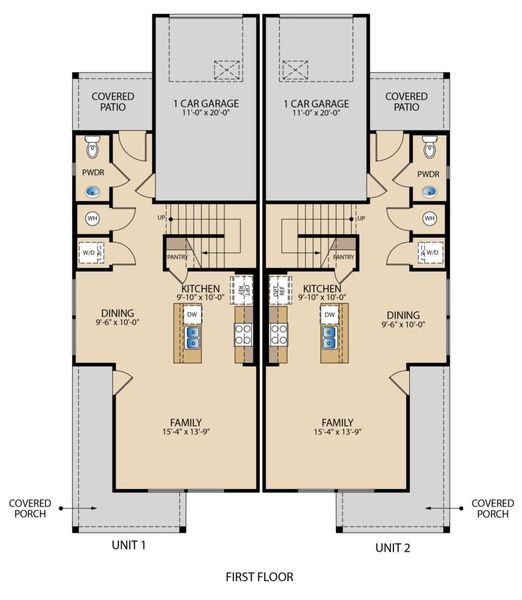 2D floor plan layout of this home in Whisper Valley, Manor, TX (Image 5). 2D floor plan layout of this home in Whisper Valley, Manor, TX (Image 5).