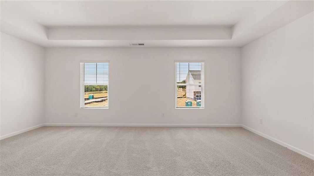 Spacious, unfurnished interior of a new home in Poplar Preserve, Newnan (Image 24).