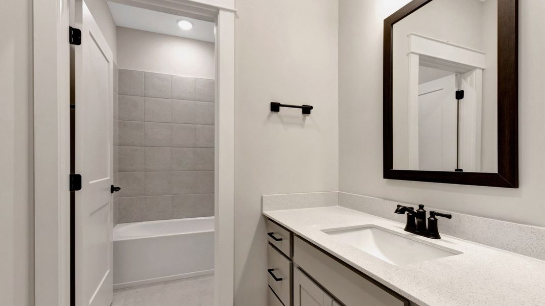 Furnished interior view inside a new home in Shelton Square, Murfreesboro (Image 25).