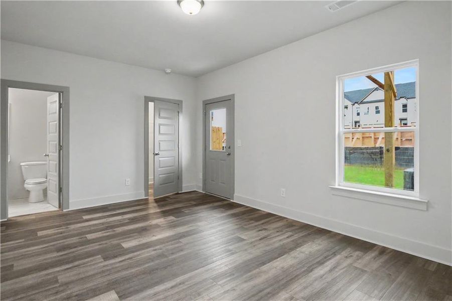 Spacious, unfurnished interior of a new home in , Norcross (Image 15). Spacious, unfurnished interior of a new home in , Norcross (Image 15).