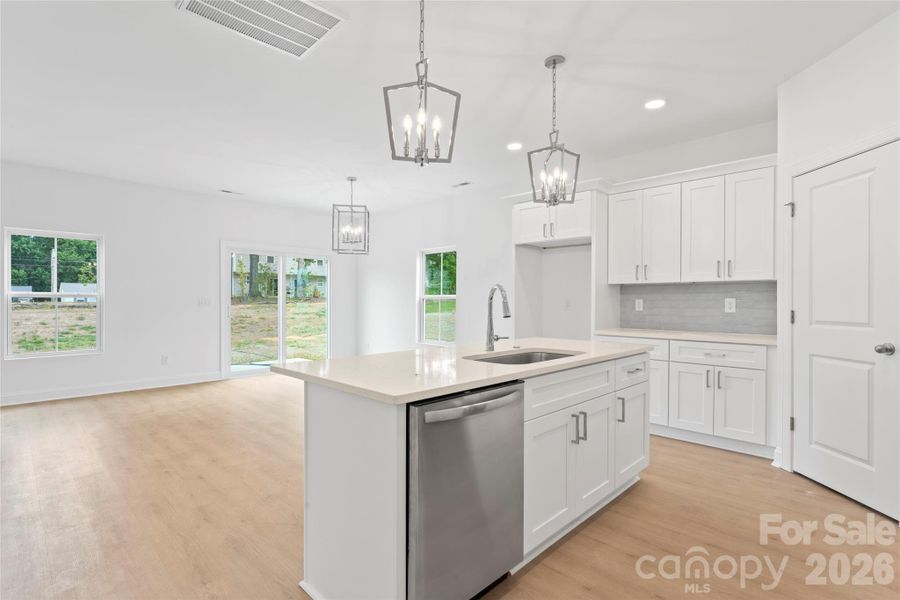 Furnished interior view inside a new home in , Kannapolis (Image 4).
