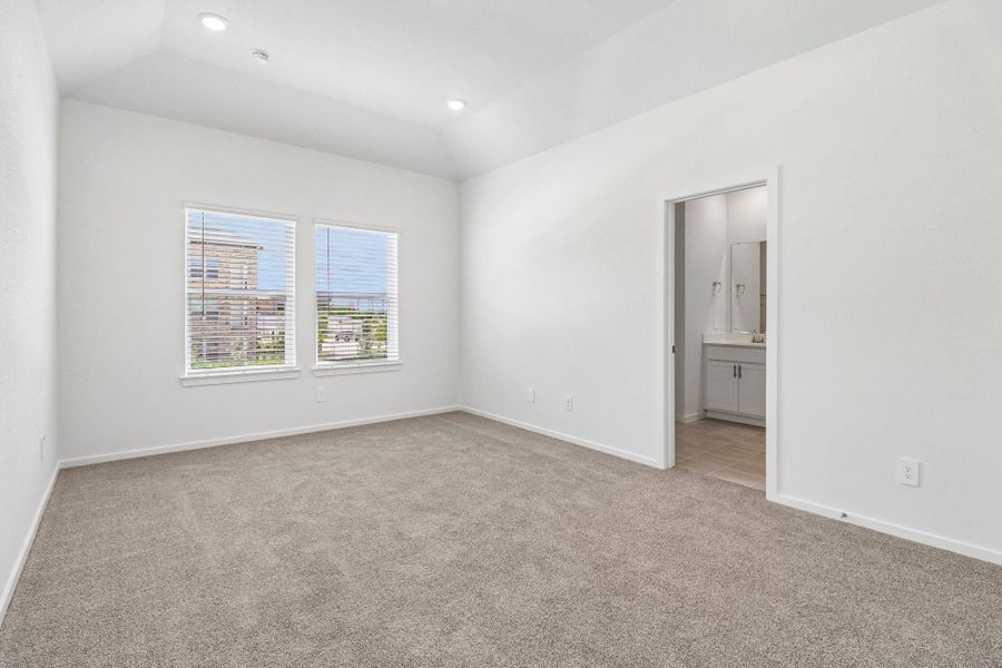 Photos are not of the actual home, but are photos of the builder home with same floorplan with similar interior finishes.