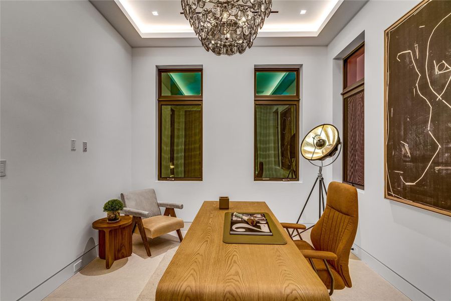 Furnished interior view inside a new home in , Ocean Ridge (Image 71).