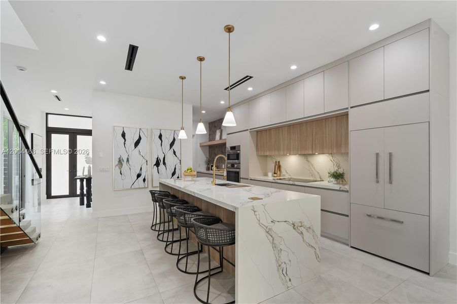 Furnished interior view inside a new home in , Fort Lauderdale (Image 11).