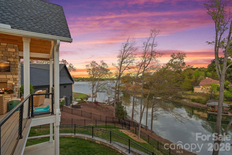 Exterior details and patio area of a home in , Clover (Image 29).