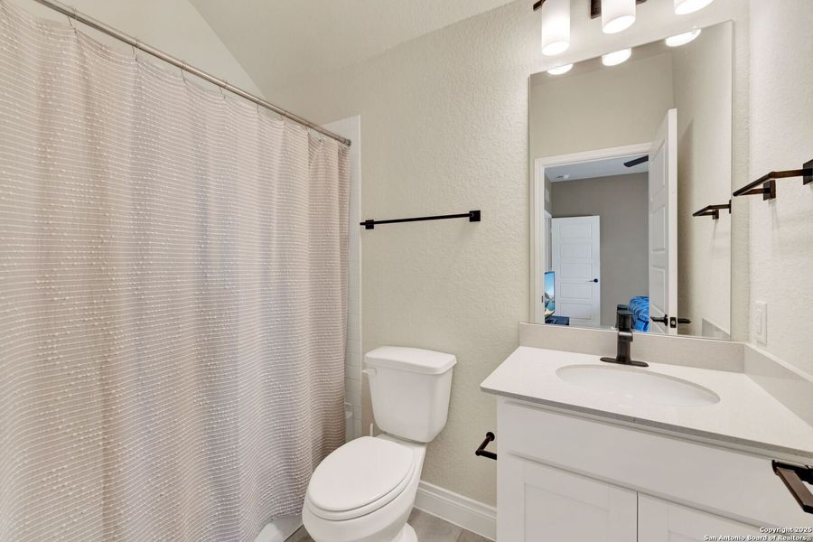 Furnished interior view inside a new home in , New Braunfels (Image 8).