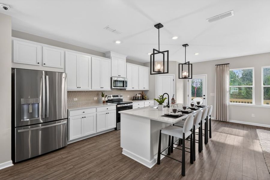 Furnished interior view inside a new home in Dreycott, Lawrenceville (Image 13).