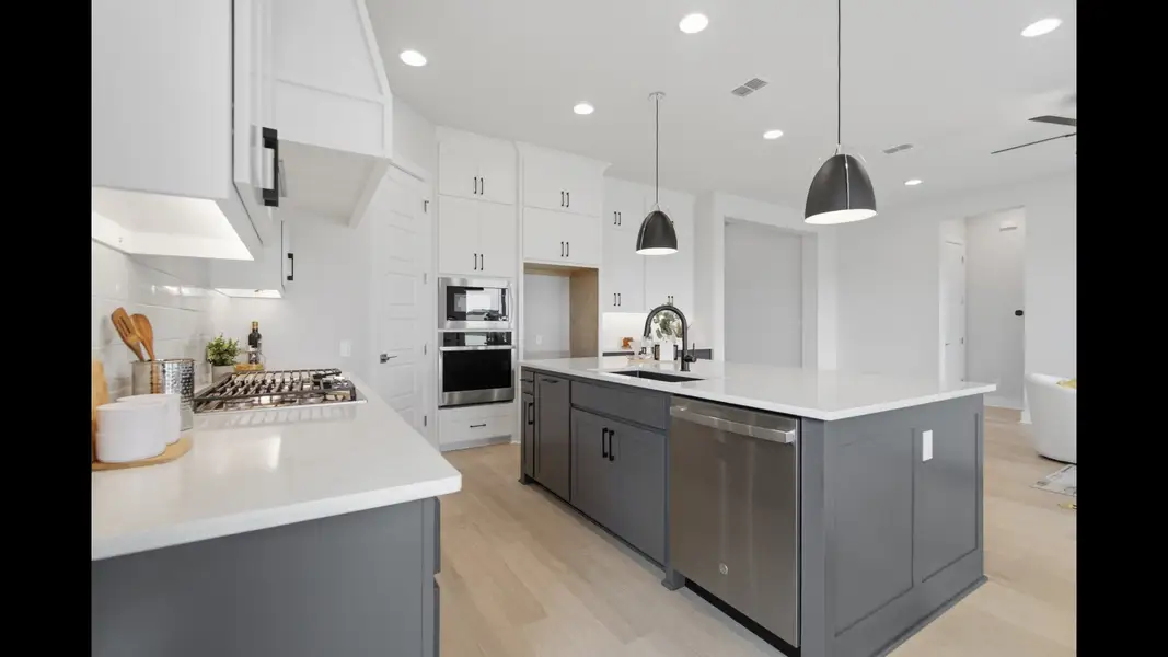 Representative furnished interior of a home built from the 2546F by Perry Homes in Sanctuary at Seaire, Parrish (Image 5).