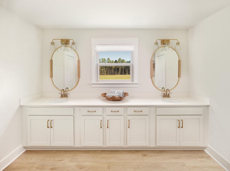 Furnished interior view inside a new home in , Ravenel (Image 19). Furnished interior view inside a new home in , Ravenel (Image 19).