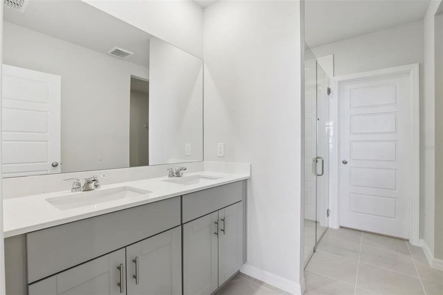 Furnished interior view inside a new home in Crescent Lakes - Premier Series, Punta Gorda (Image 5).