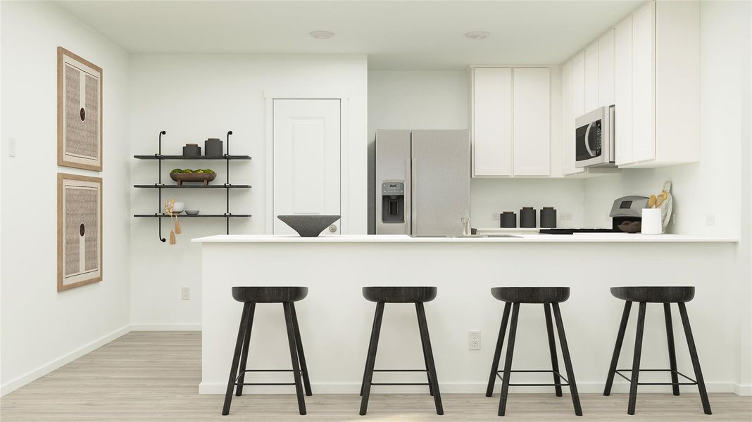 Furnished interior view inside a new home in Summerside, Lockhart (Image 13).