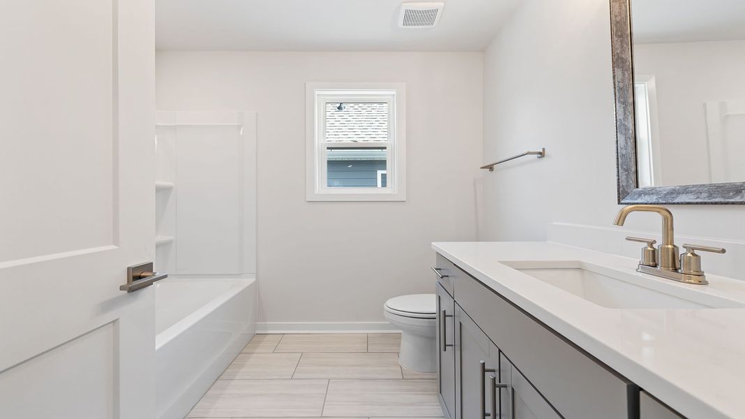 Furnished interior view inside a new home in Adams Glen, Greenville (Image 10).