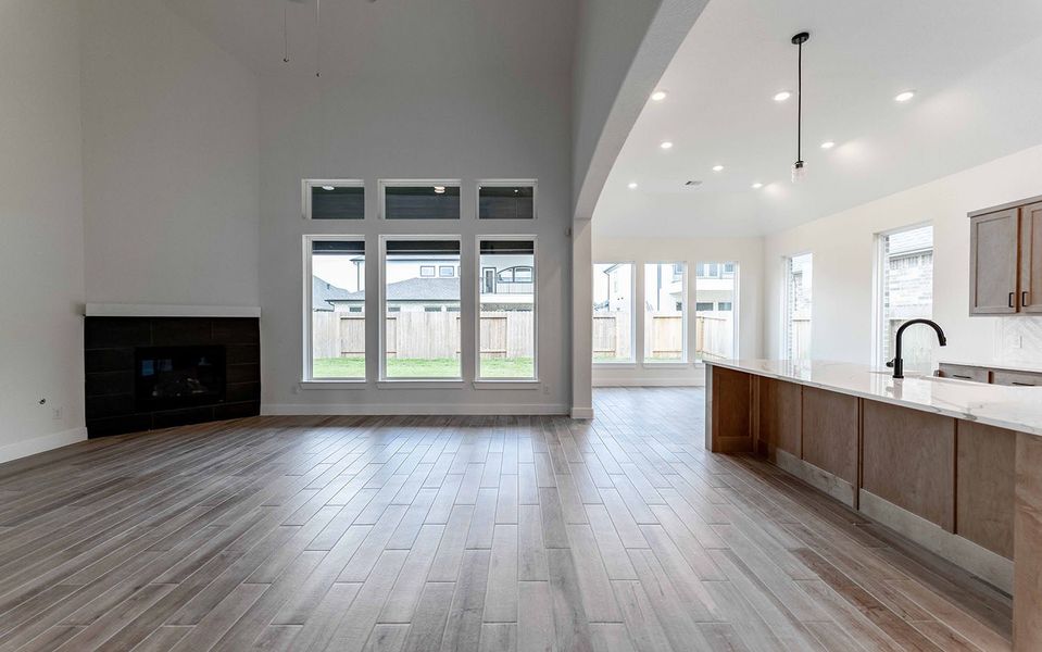 Spacious, unfurnished interior of a new home in Marvida, Cypress (Image 12). Spacious, unfurnished interior of a new home in Marvida, Cypress (Image 12).