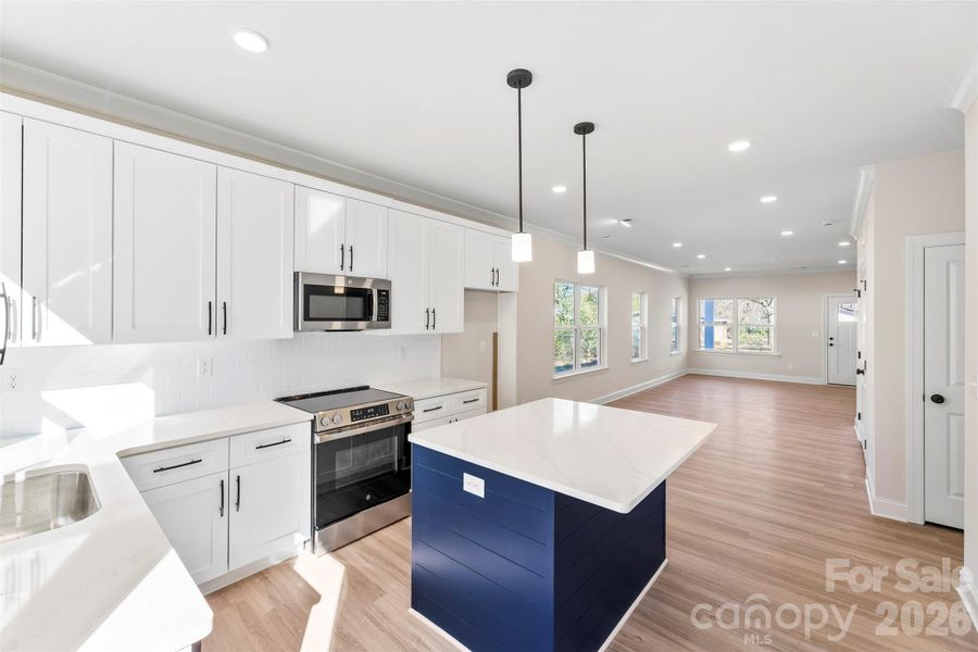 Furnished interior view inside a new home in , East Spencer (Image 8).