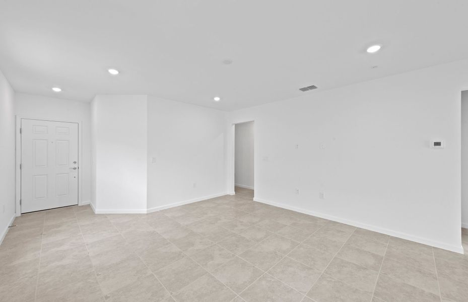 Ideal open floor plan