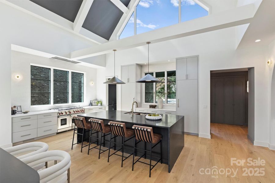 Furnished interior view inside a new home in , Charlotte (Image 29).