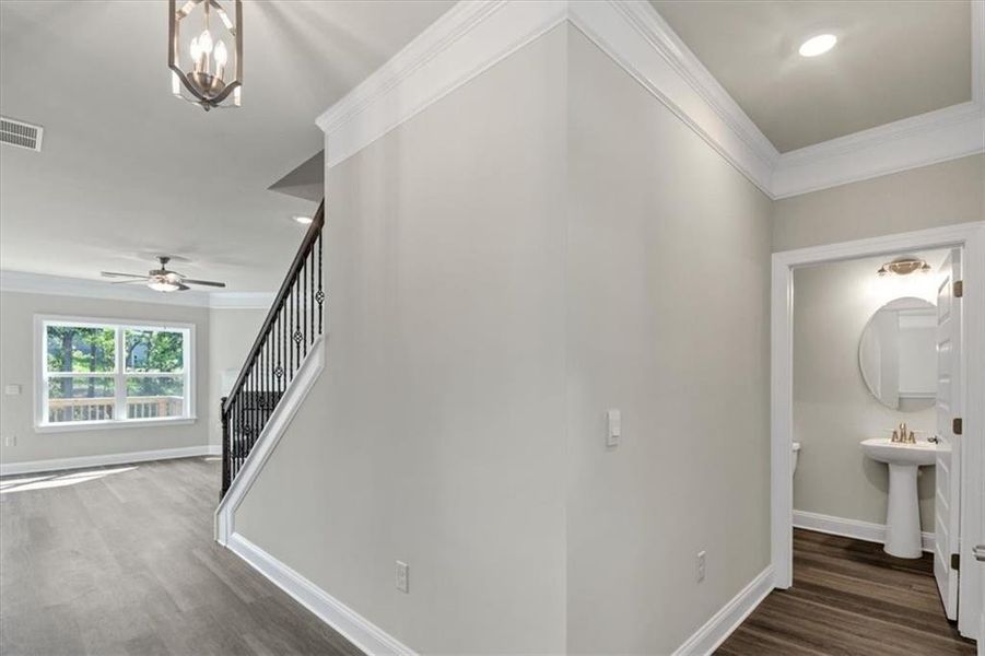 Spacious, unfurnished interior of a new home in Tuscany Hills, Douglasville (Image 21).