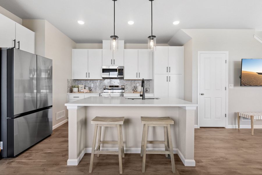 Representative furnished interior of a home built from the Biscayne by Landsea Homes in Spring Valley, Longmont (Image 9). Representative furnished interior of a home built from the Biscayne by Landsea Homes in Spring Valley, Longmont (Image 9).