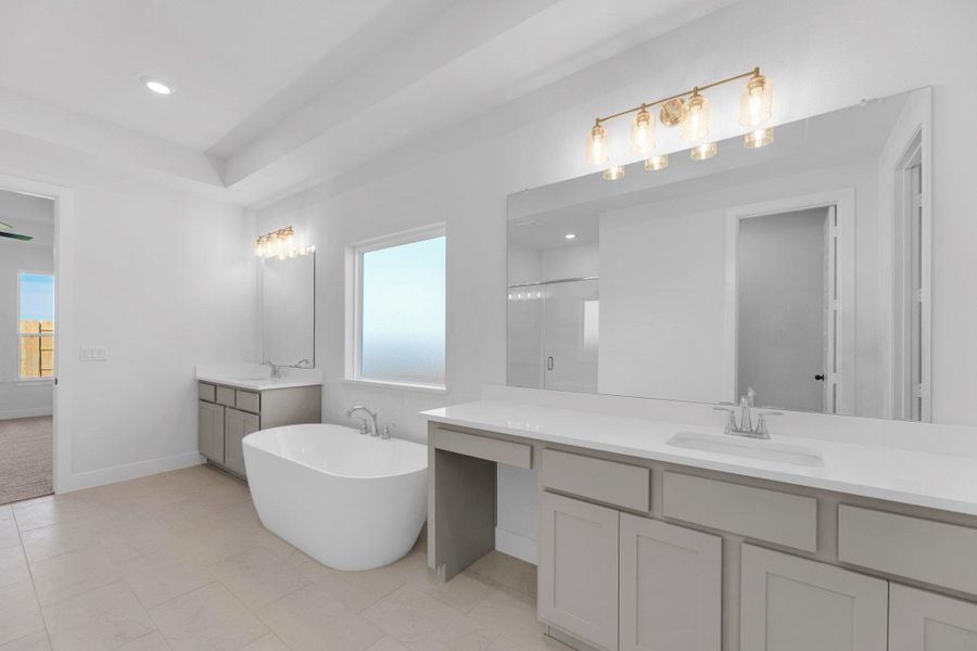 Furnished interior view inside a new home in Nolina, Georgetown (Image 8).