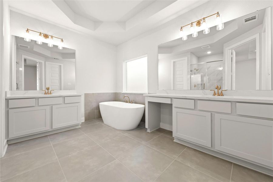 Furnished interior view inside a new home in Kresston, Montgomery (Image 8).