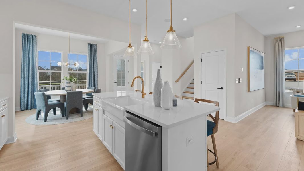 The Brockton Plan by DRB homes in Pineville, NC - Kitchen The Brockton Plan by DRB homes in Pineville, NC - Kitchen